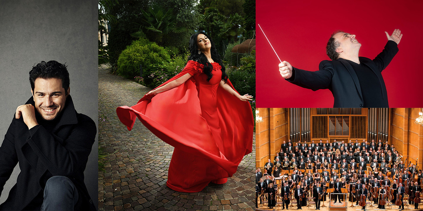 Angela Gheorghiu @ Johnny Millar; Saimir Pirgu © Paul Scala; Nayden Todorov © Guergana Damianova; Sofia Philharmonic Orchestra © Sofia Philharmonic
