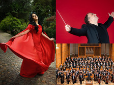 Angela Gheorghiu @ Johnny Millar; Saimir Pirgu © Paul Scala; Nayden Todorov © Guergana Damianova; Sofia Philharmonic Orchestra © Sofia Philharmonic