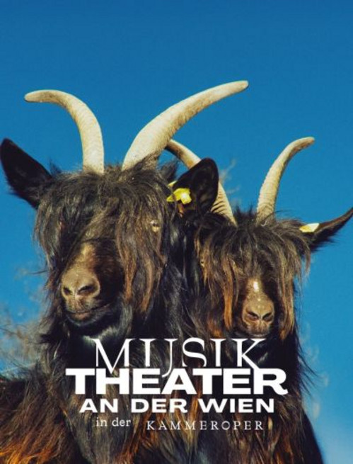 Plakat einer Produktion vom MusikTheater an der Wien