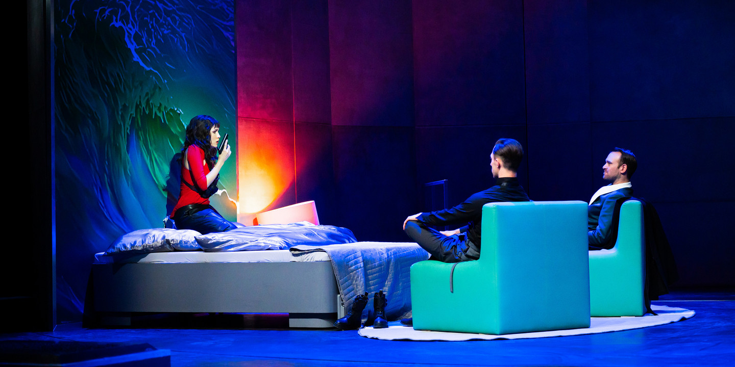 Lucio Silla – Nina Solodovnikova, Joseph Doody, Luke Sinclair © SLT / Christian Krautzberger